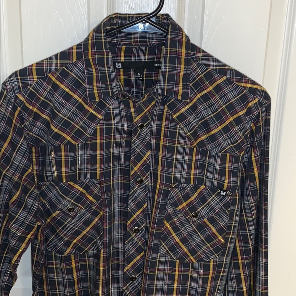 Long sleeve casual dress shirt